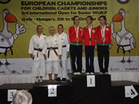 WUKF 2nd European Championships for Children, Cadets and Juniors and WUKF 3rd International Open for Seniors